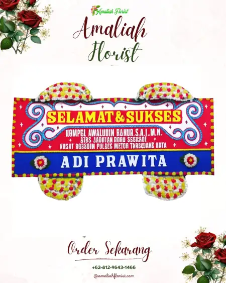 Papan Bunga Ucapan Selamat Kendari